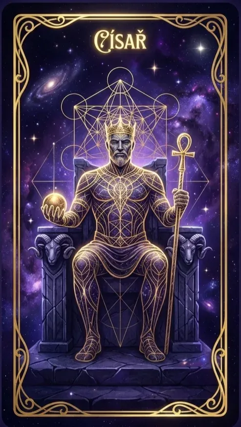 Císař tarot karta