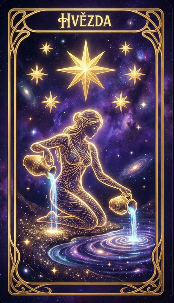 Hvězda tarot karta