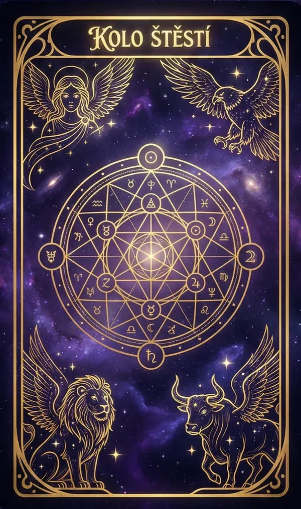 Kolo štěstí tarot karta