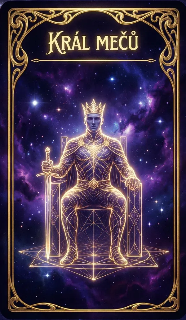 Král mečů tarot karta