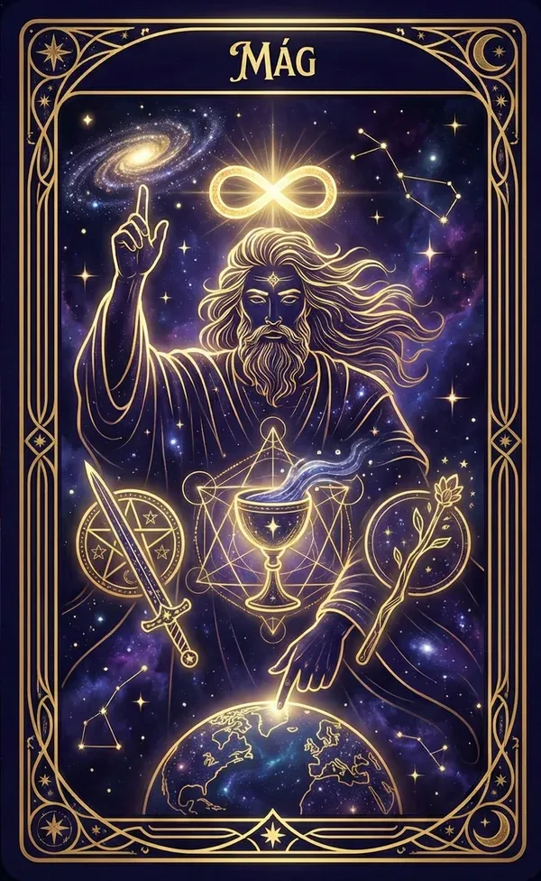 Mág tarot karta