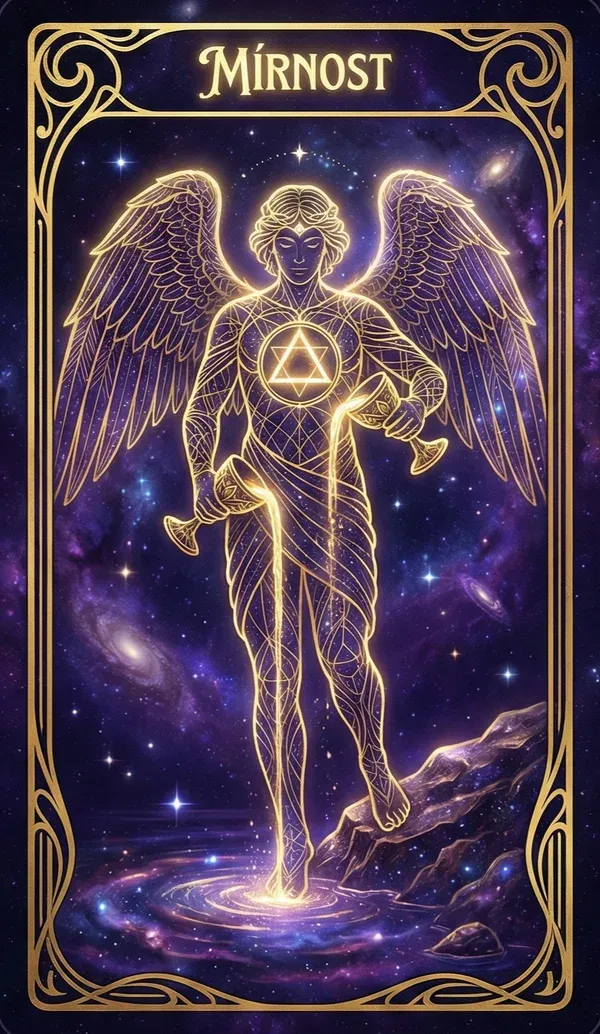 Mírnost tarot karta