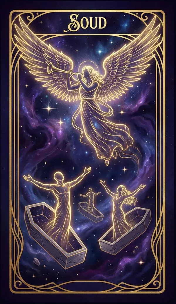 Soud tarot karta